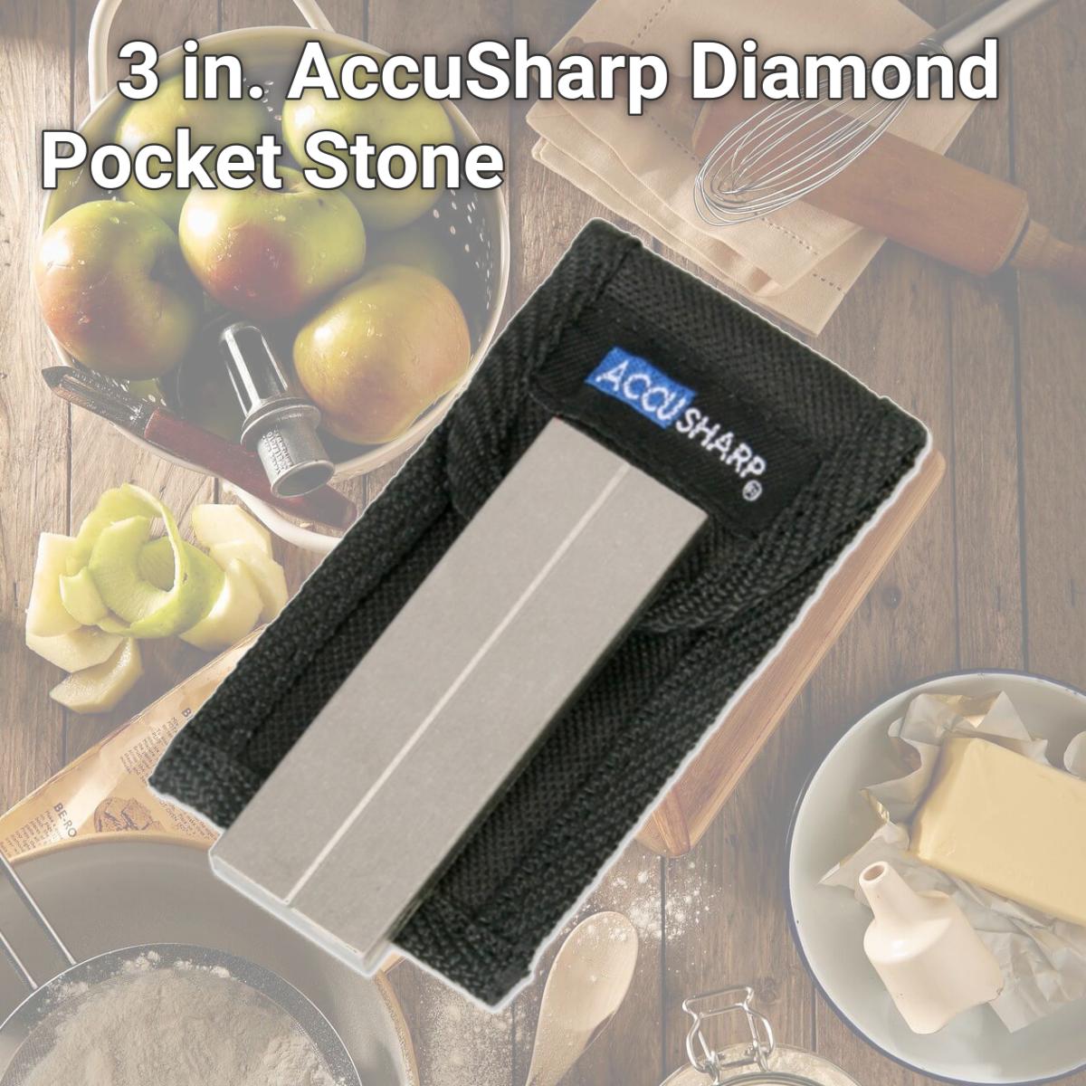 Picture of Fortune Products 027C Fortune Products 027C 3 in. AccuSharp Diamond Pocket Stone