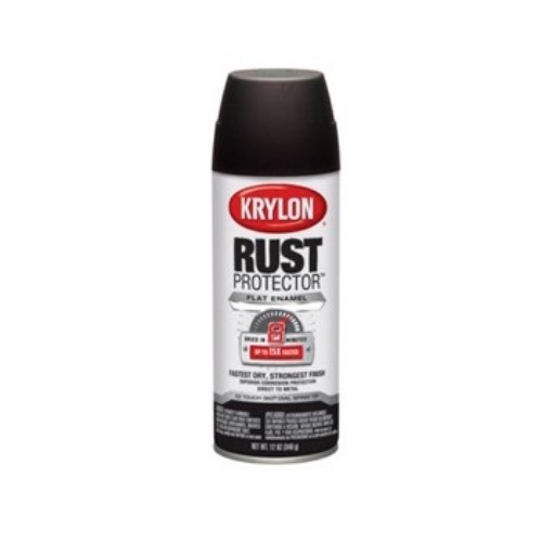 Division K069036 Division K069036 12 Oz Flat Brown Rust Protector Enamel Spray Paint