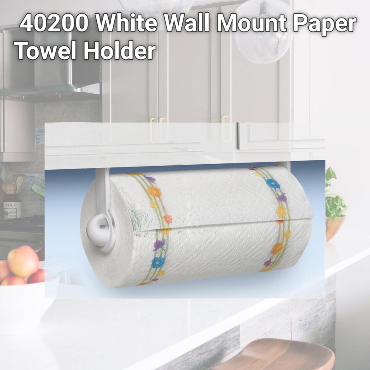 Picture of Spectrum Diversified 40200 White Wall Mount Paper Towel Holder