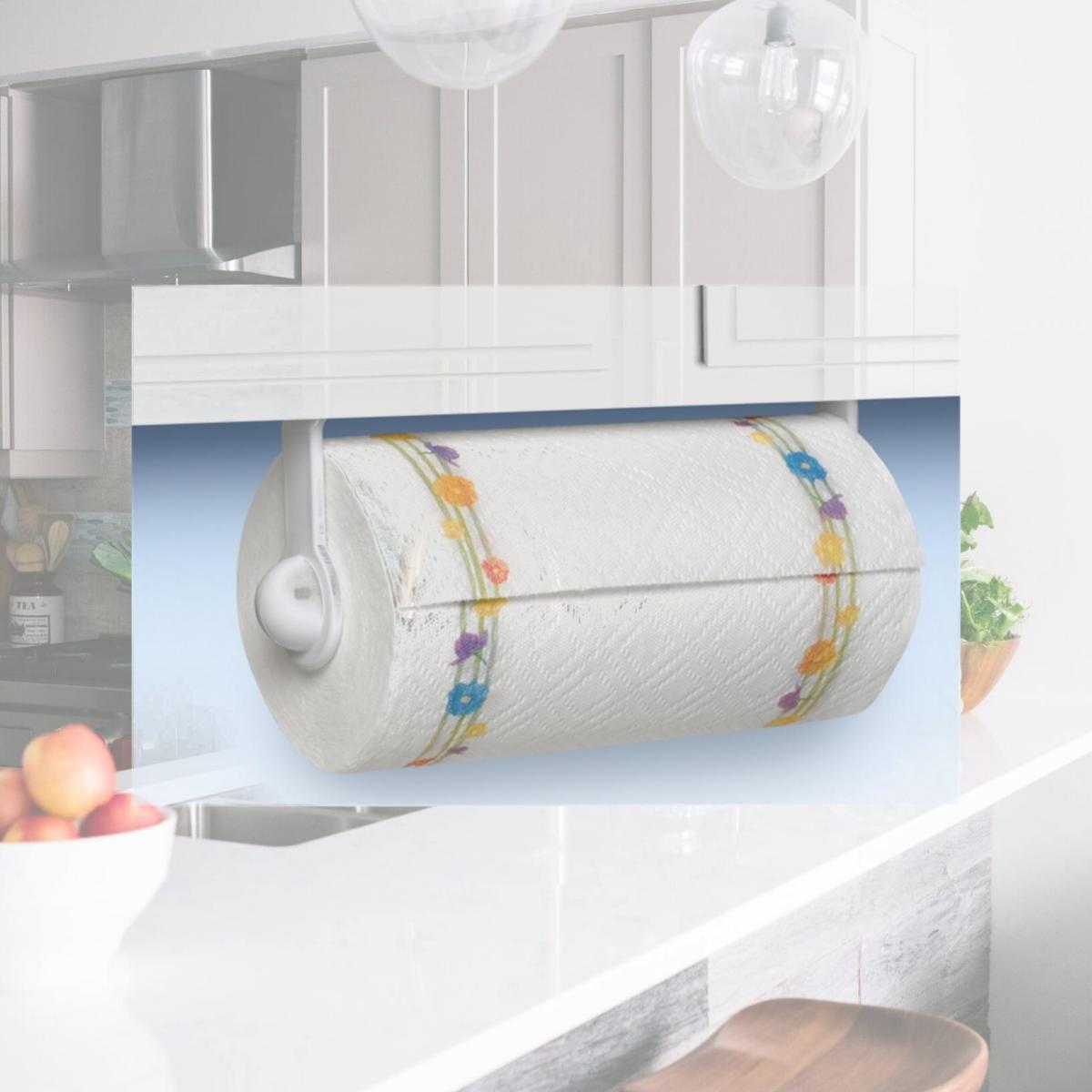 Picture of Spectrum Diversified 40200 White Wall Mount Paper Towel Holder