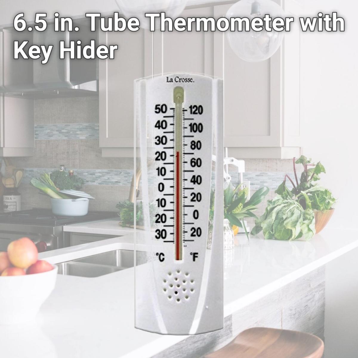 Picture of LaCrosse Technology 204-107 6.5 in. Tube Thermometer with Key Hider