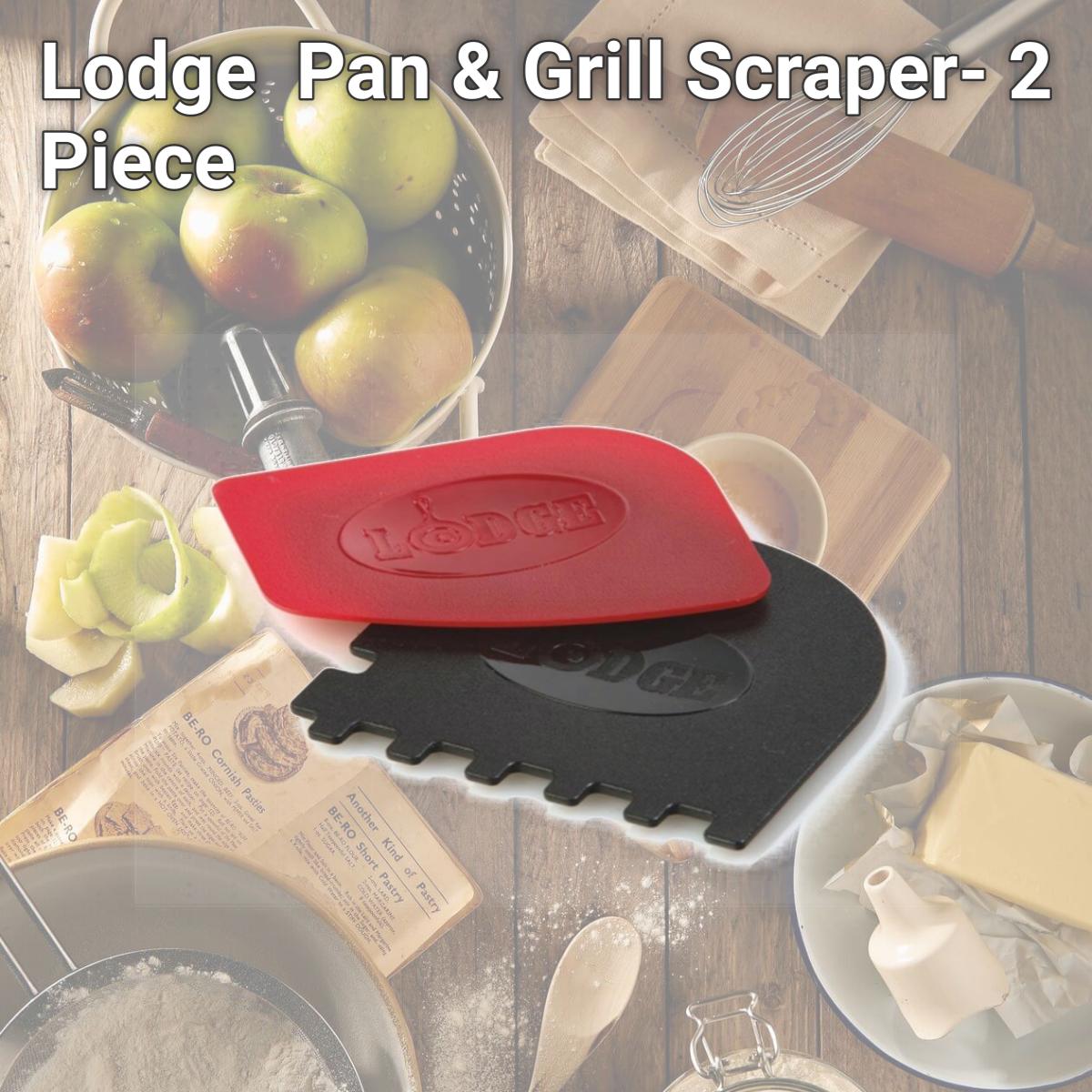 Picture of Lodge SCAPERCOMBO Pan & Grill Scraper- 2 Piece