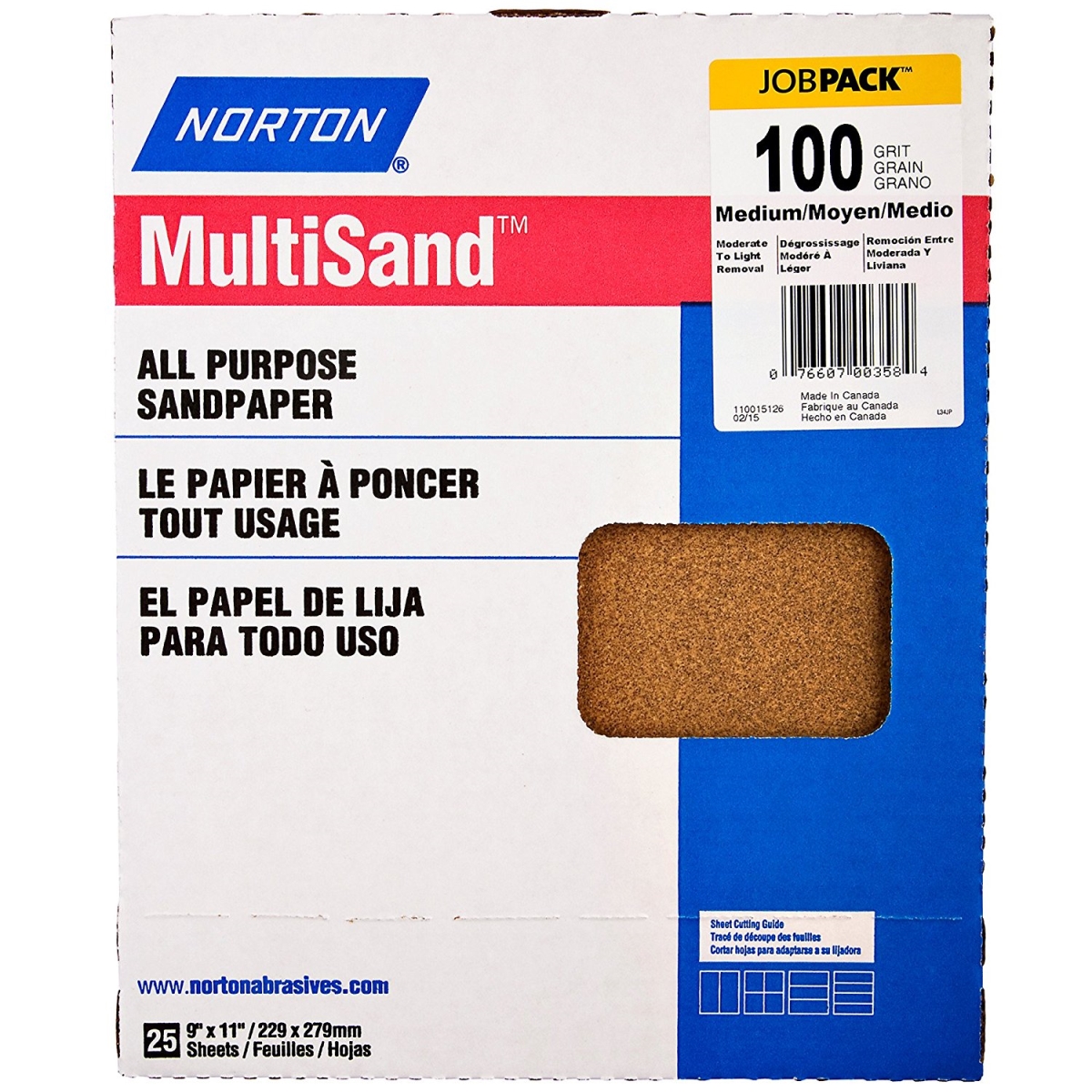 00358 100c Multisand Job Pack