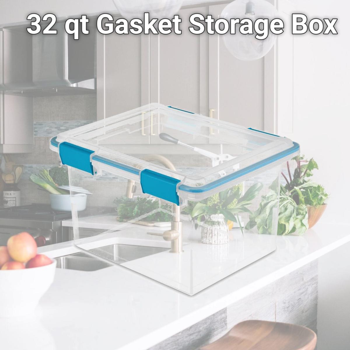 Picture of Sterilite - Lake Havasu AZ 19334304 32 qt Gasket Storage Box