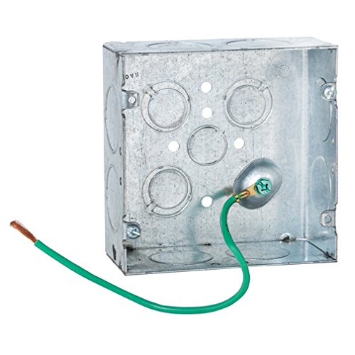 258sm 4-0.68 X 2-0.12 In. Square Electrical Box