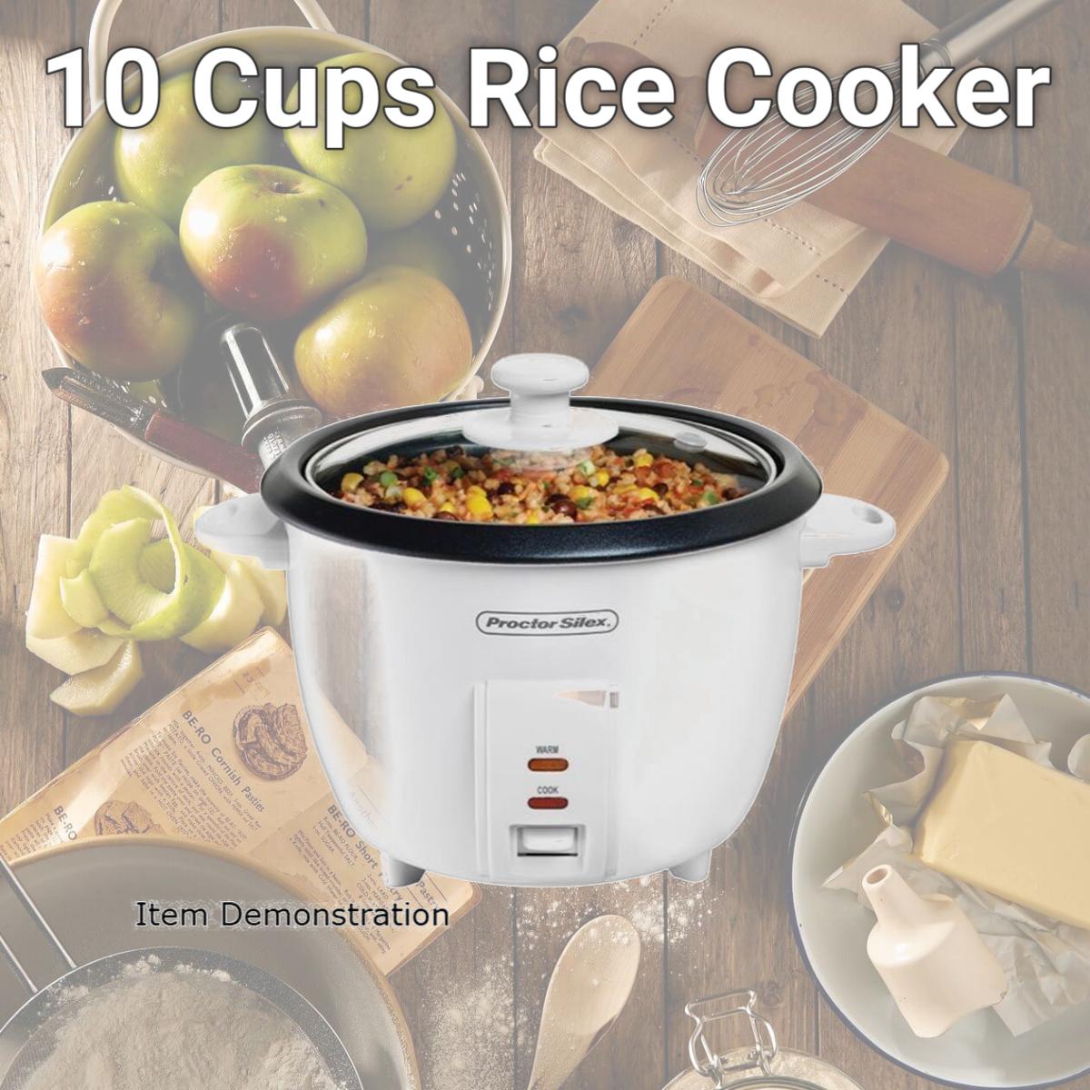 Picture of Hamilton Beach 37533NR 10 Cups Rice Cooker