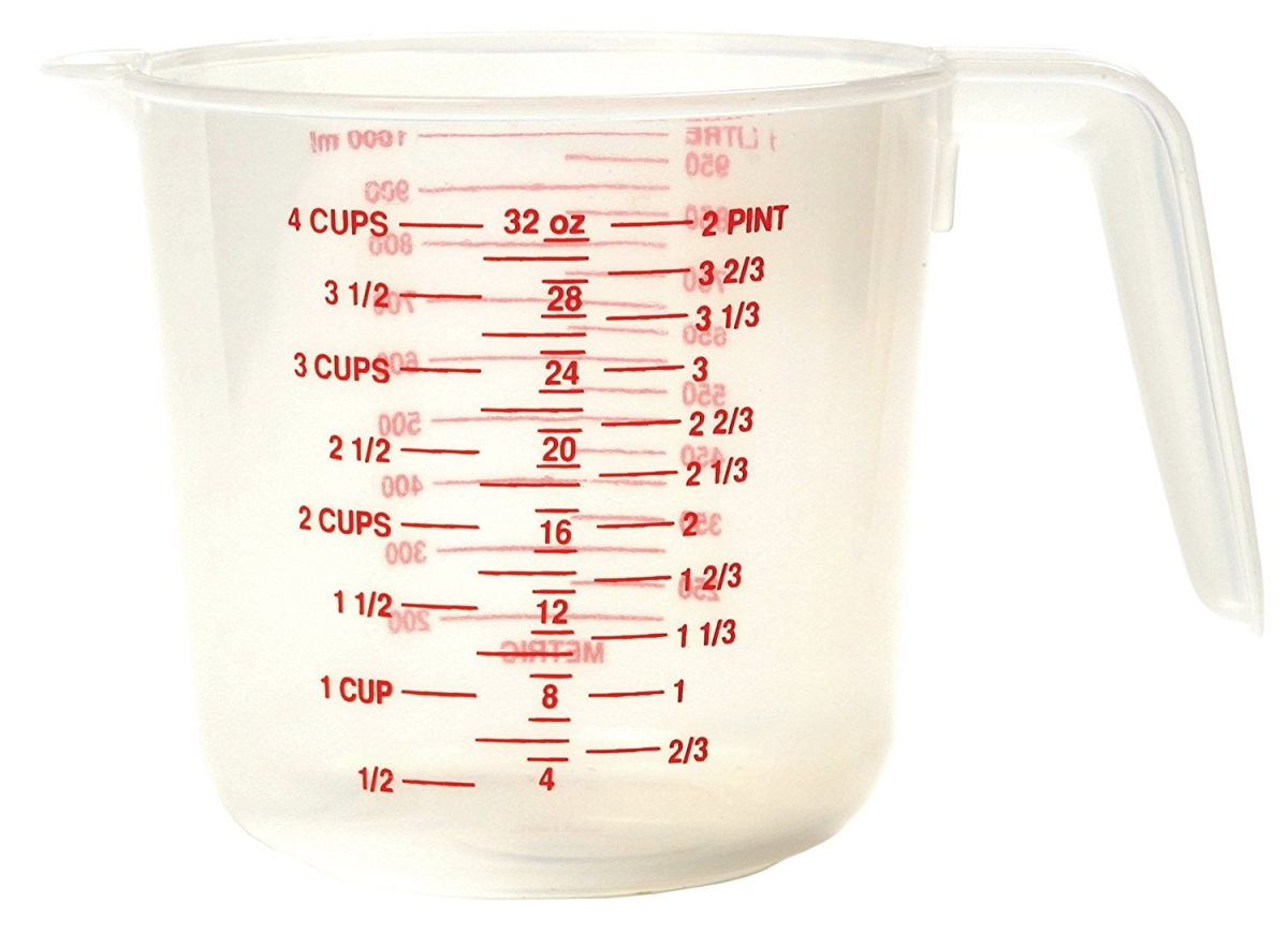 3037 4 Cup Plastic Measuring Cup
