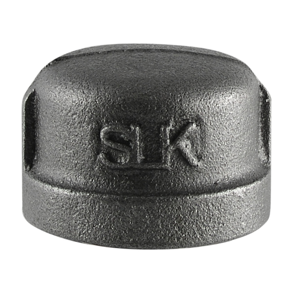 521-401hn 0.25 In. Black Malleable Iron Cap