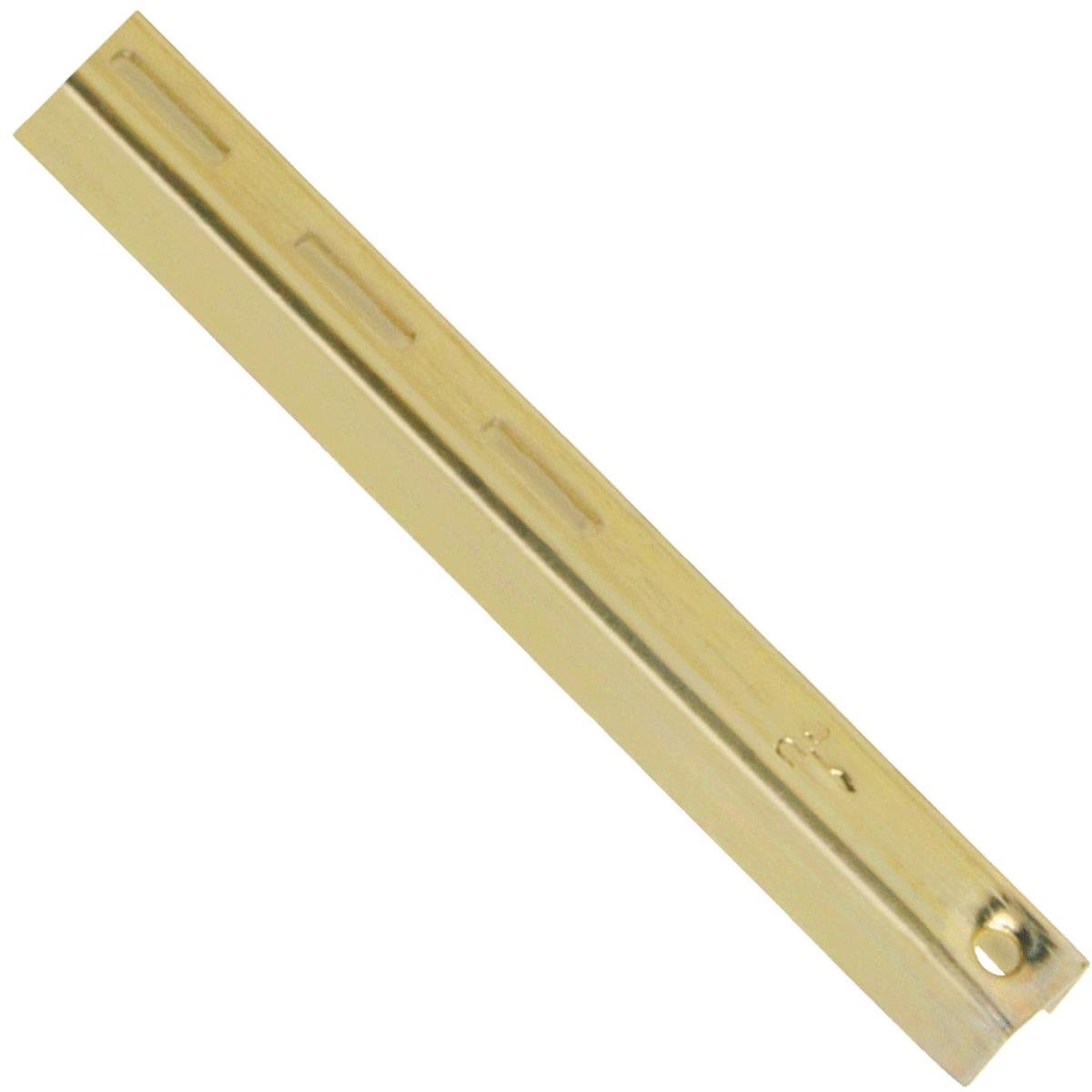 Knape & Vogtmanufacturing 80br 36 Adjustable Shelf Standard Brass