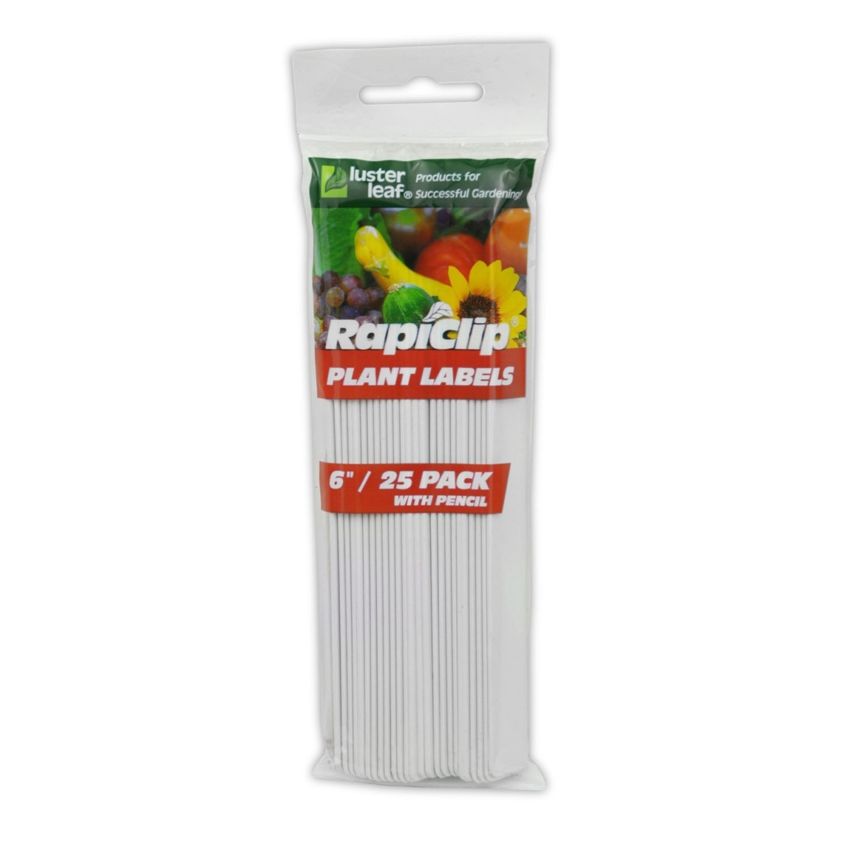 826 Luster Leaf Rapiclip Plant Labels With Pencil, Pack Of 25