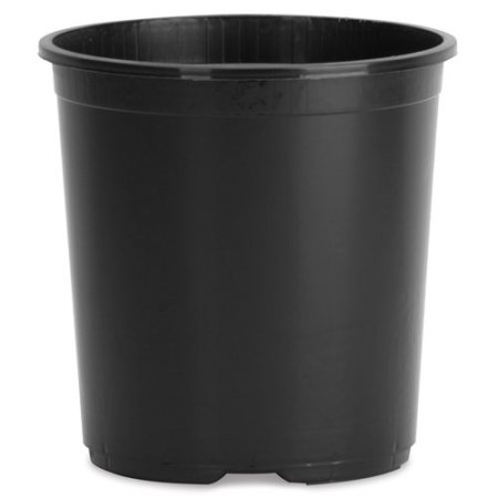 Nsr003g0g18 Nursery Pot Planter, Black