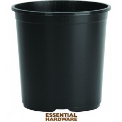 Nss005g2g18 Squat Planter - Black, 5 Gallon
