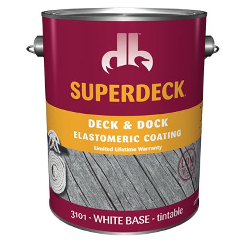 Duckback Sherwin Williams Sc-3101-4 Gl Deck & Dock Elasto Coating - White