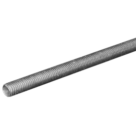 11019 0.38 In. - 16 X 16 Ft. Zinc Plated Threaded Rod