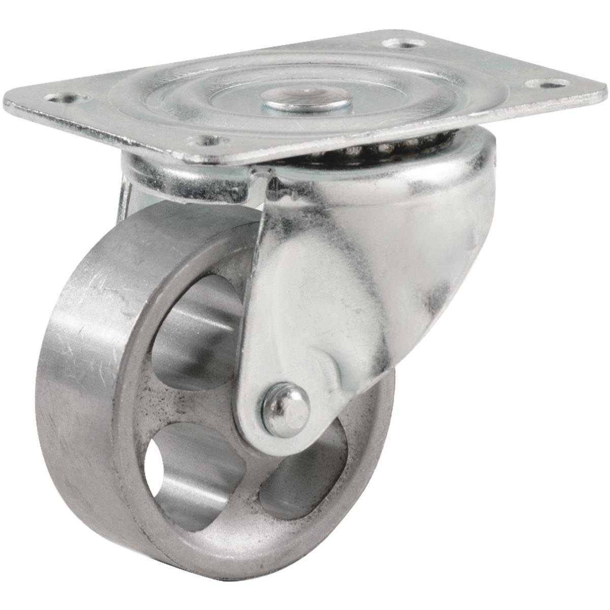9780 3 In. Swivel Plate Caster, Cast Iron