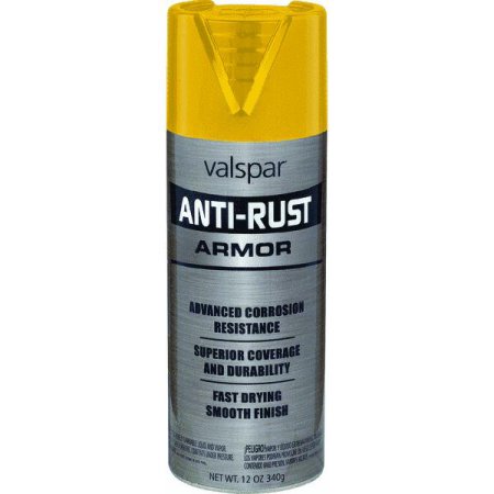 Brand 44-21945 Sp Anti - Rust Spray Paint Enamel, Yellow