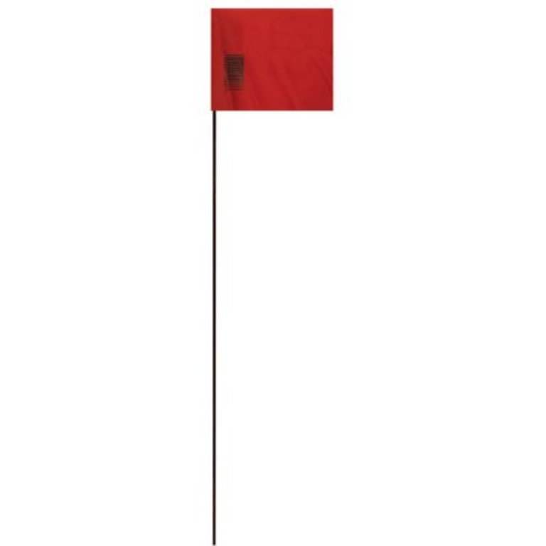 Hy-ko Products Sf-21-rd 21 In. Marking Flag, Red