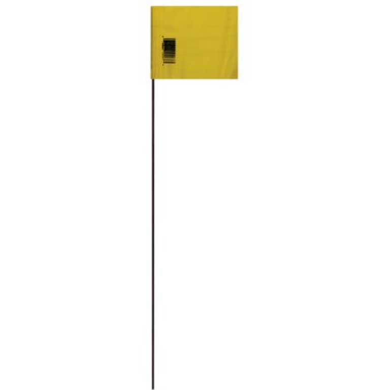 Hy-ko Products Sf-21-yl 21 In. Marking Flag, Yellow