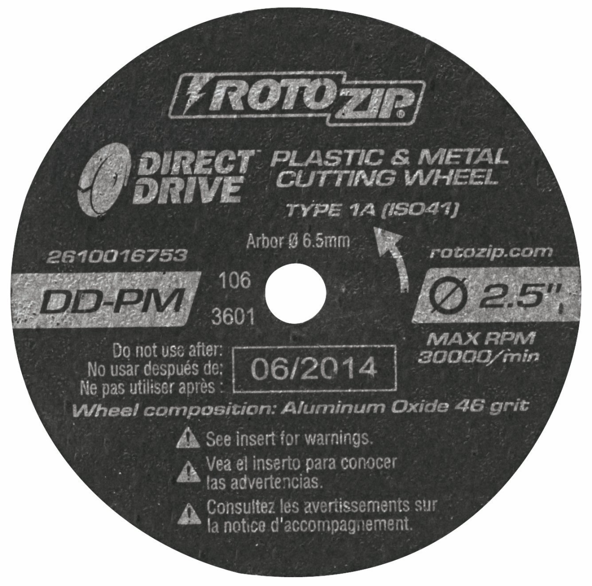 Dd-pm5 Direct Drive Cut - Off Wheel
