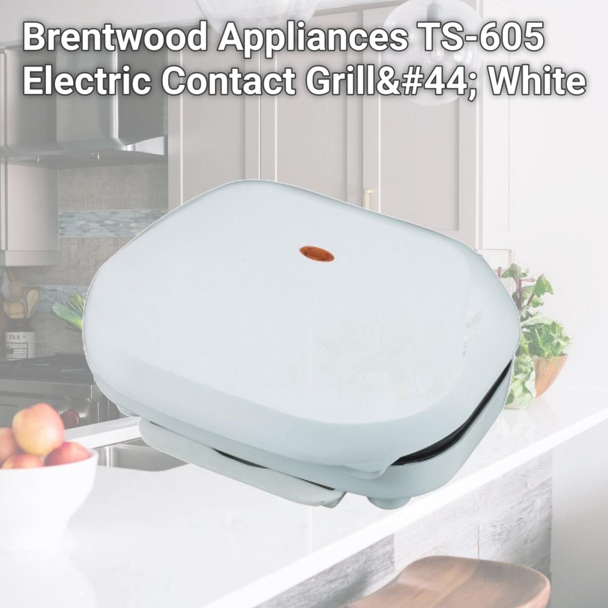 Picture of Brentwood Appliances TS-605 Electric Contact Grill, White
