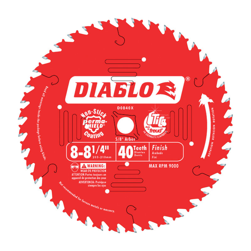 2115749 8.25 In. 40t Fine Finish Saw Blade