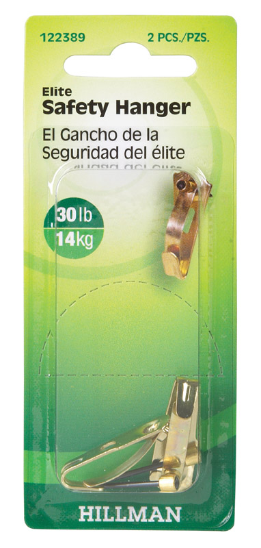 5332192 30 Lbs Elite Safety Picture Hanger - Card Of- Pack Of 10