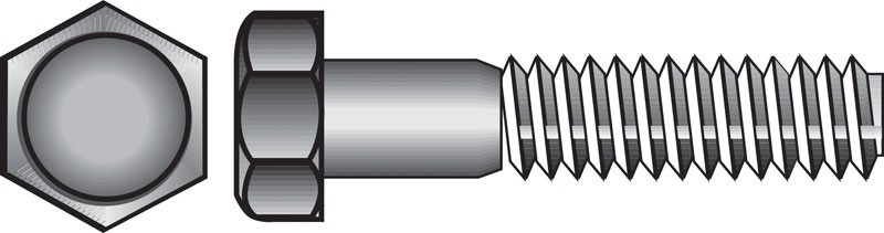0.25 X 0.5 In. Nc Stainless Steel Hex Bolt