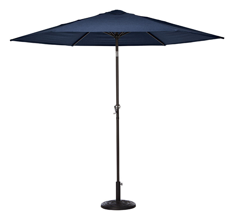 168591w-me Regency Comfortable Umbrella - Navy Blue - 106 X 93 X 106 In.
