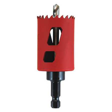 1.18 In. Bi-metal Attached Arbor Hole Saw