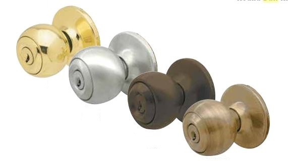 83453 Oil Rubbed Bronze Valley Forge Keyed Entry Knob & Single Deadbolt Combo