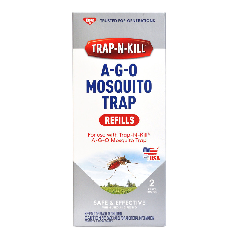Tk74021 Ago Mosquito Sticky Replacement Boards - Black, Pack Of 2