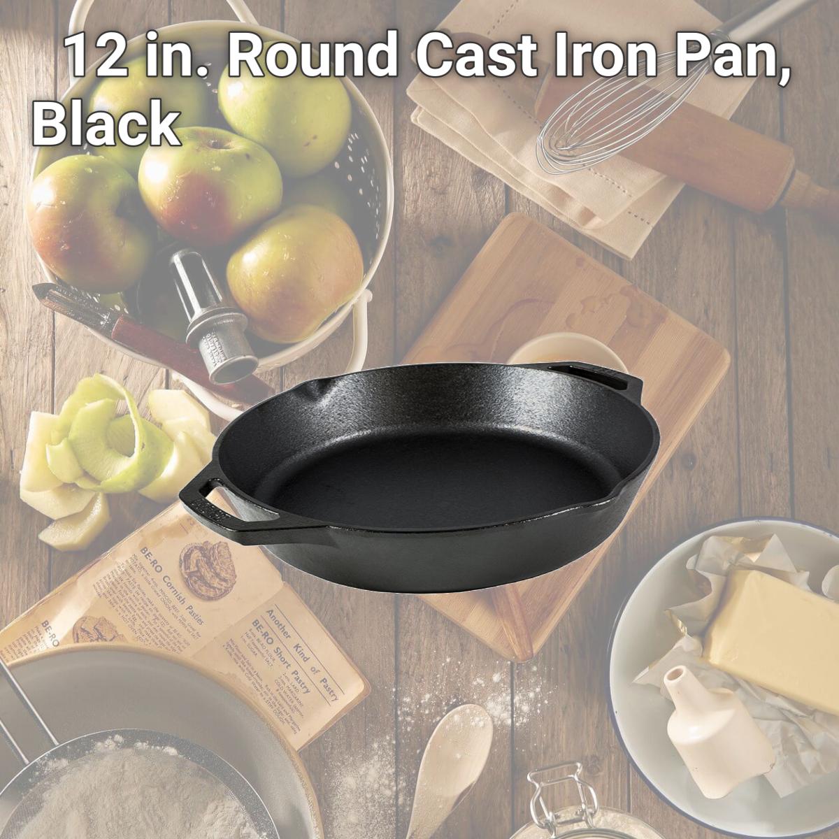 Picture of Lodge L10SKL 12 in. Round Cast Iron Pan, Black
