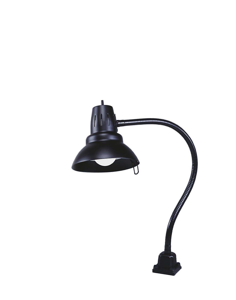 Prime Line Cl050506b 8.5 In. 100w Clamp Lamp Set, Black