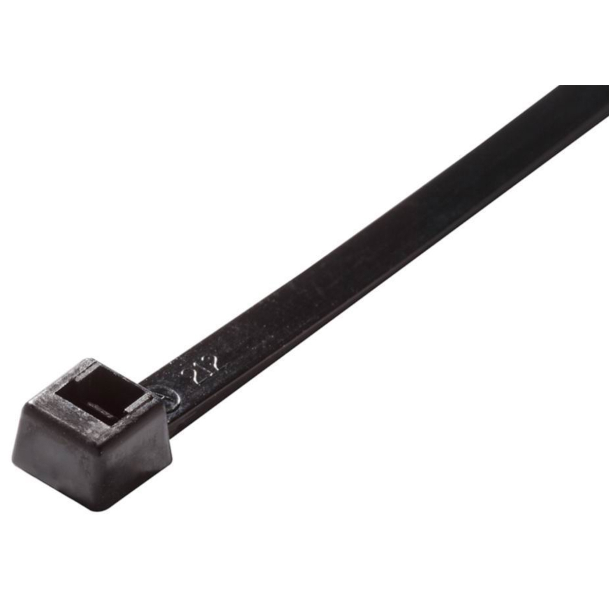 Be-0181b Black 5.8 In. Cable Ties Set, Black - 25 Count