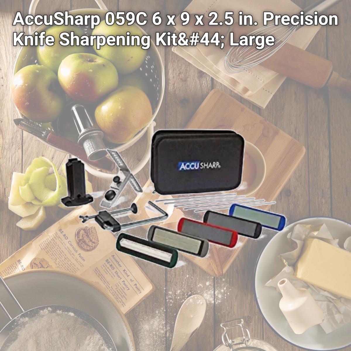 Picture of AccuSharp 059C 6 x 9 x 2.5 in. Precision Knife Sharpening Kit, Large