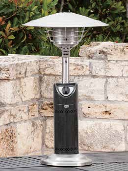 Srpt03s 20 In. Stainless Steel Propane Tabletop Patio Heater