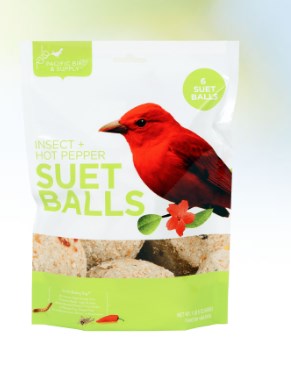Pb-0095 5 Oz 1 Lbs Insect & Hot Pepper Suet Balls, Pack Of 6