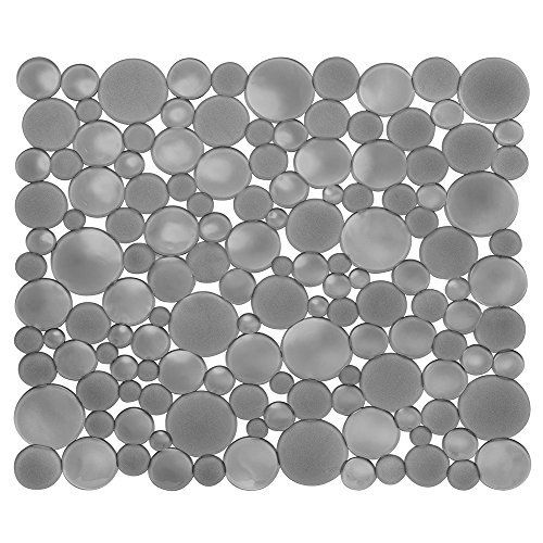 10.75 X 12 In. Graphite Bubbli Sink Mat, Pack Of 6