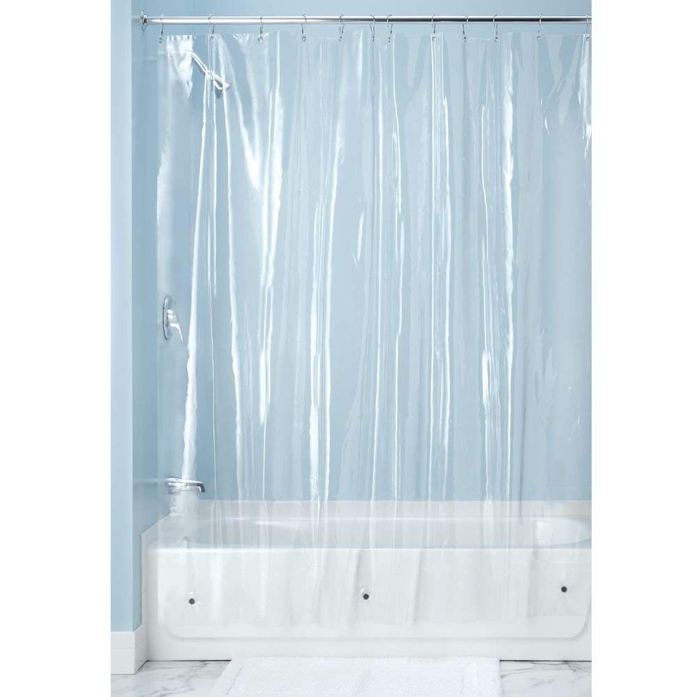 72 X 72 In. Clear Peva 10-guage Shower Curtain Liner