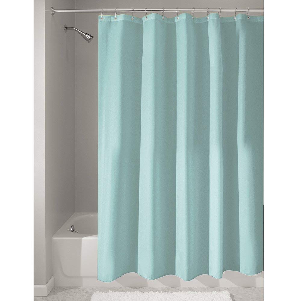 14635 72 X 72 In. Mint Polyester Shower Curtain Liner