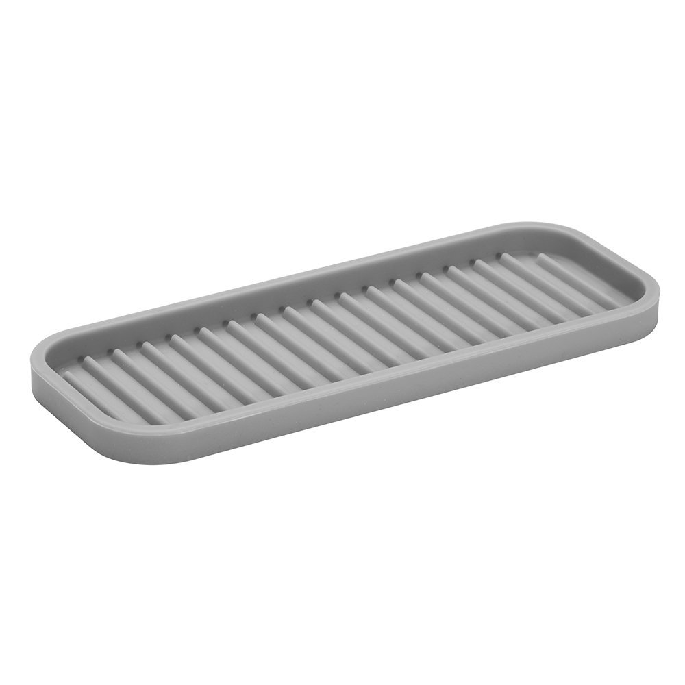 63883 9 X 3.5 In. Silicone Lineo Sink Tray - Gray
