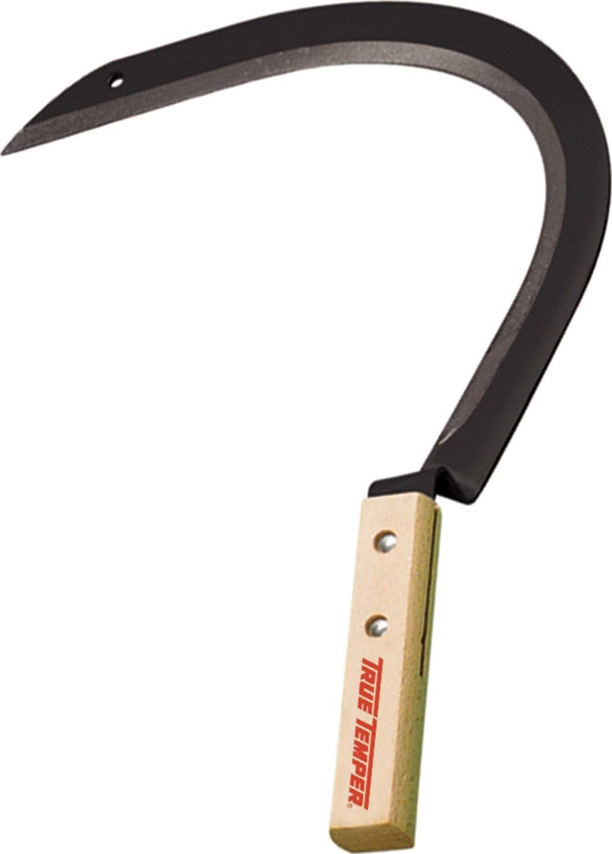 62219 16 X 12 X 1.5 In. Grass Hook With Short Wood Handle