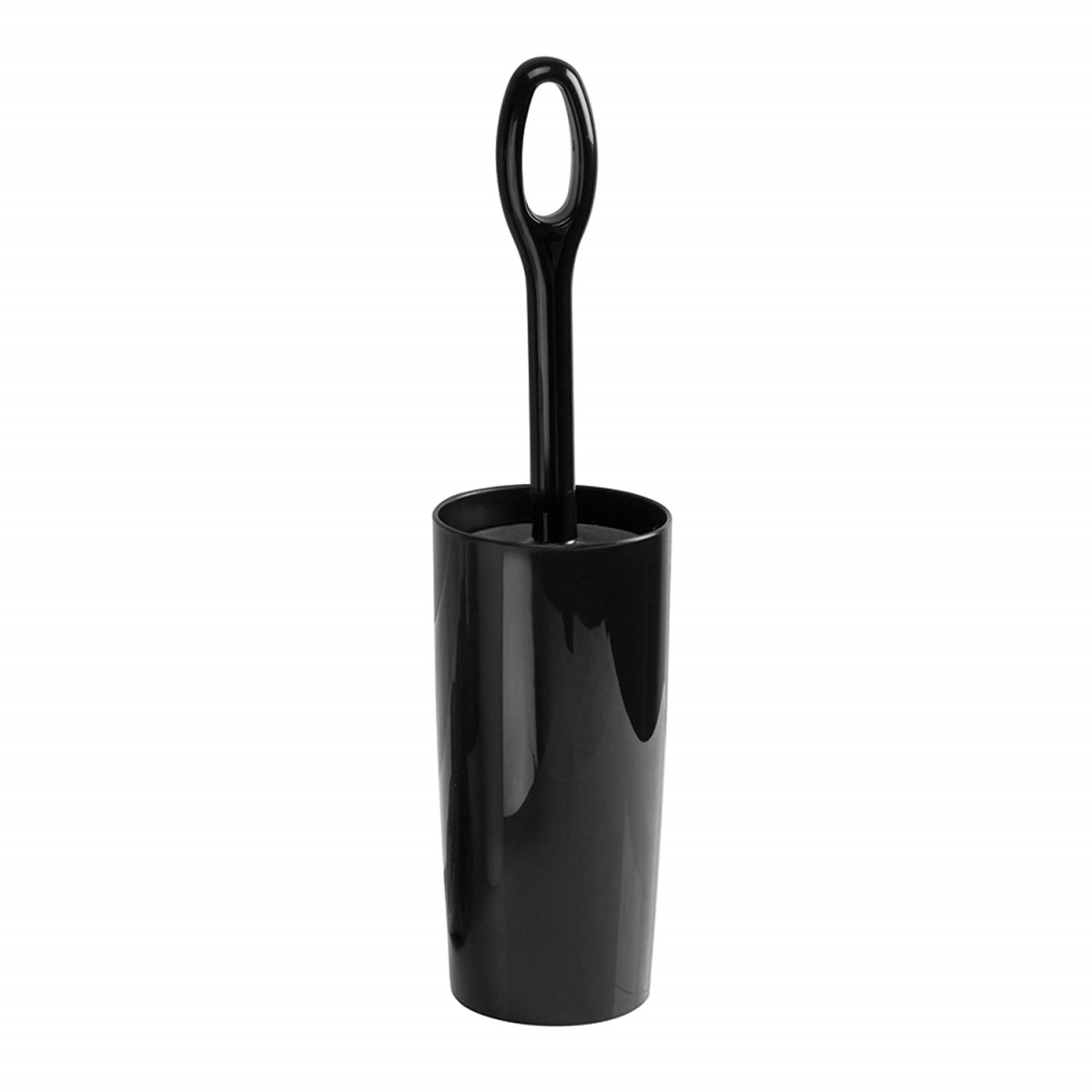 92602 15.7 X 3.9 In. Moda Toilet Bowl Brush & Holder - Black, Pack Of 4