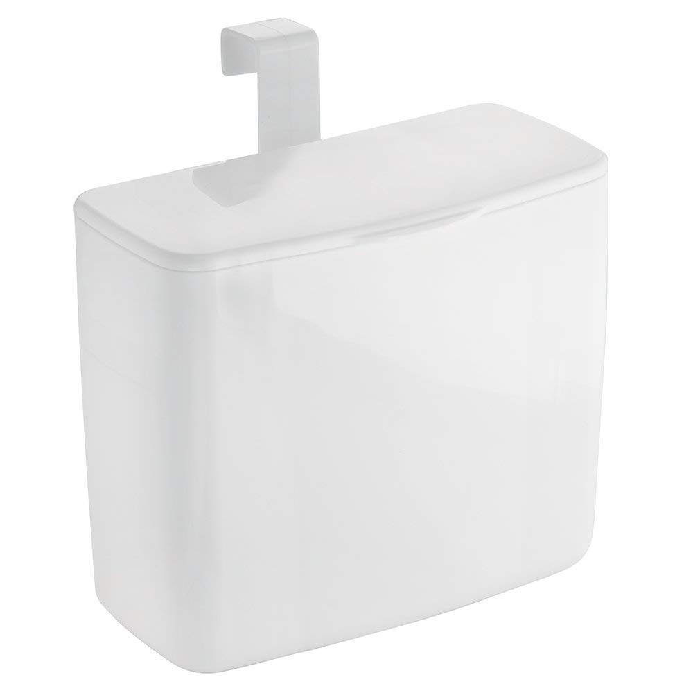 7 X 5 X 7 In. Una Over The Toilet Tank Tampon Holder - White