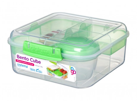 21685 1.25 Liter Bento Cube To Go - Assorted Color