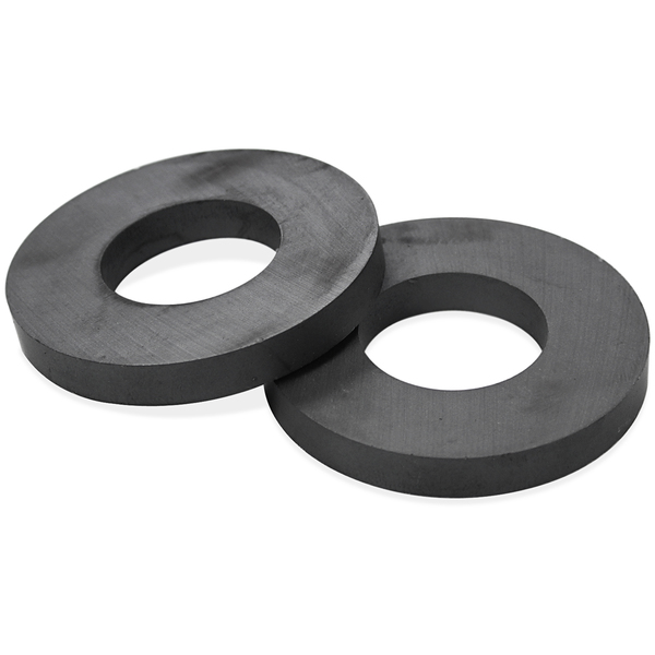 07288 Ceramic Disc Magnet Rings, 2 Count