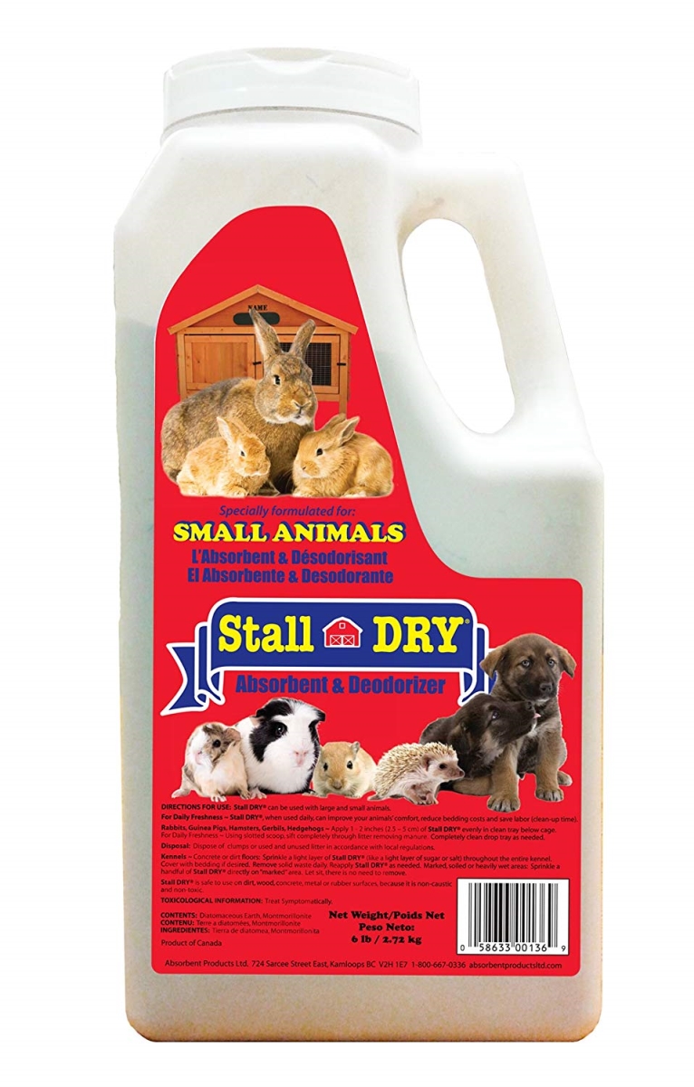 W136 6 Lbs Small Animals Absorbent & Deodorizer