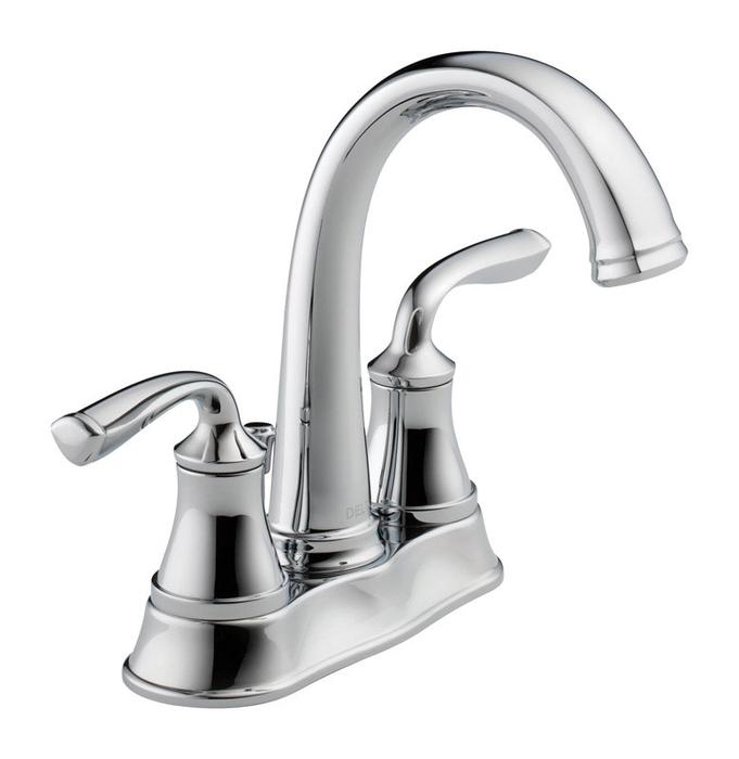25716lf-eco 4 In. Lorain Two Handle Lavatory Faucet - Chrome