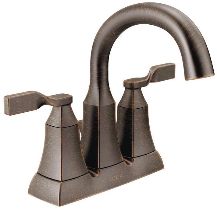 25766lf-rb 4 In. Sawyer Two Handle Lavatory Faucet - Venetian Bronze