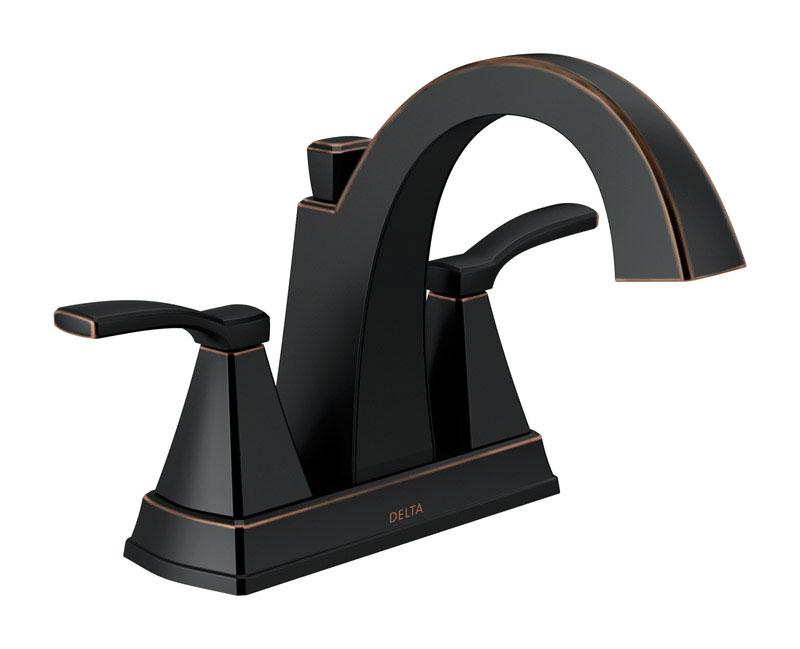25768lf-ob 4 In. Flynn Two Handle Lavatory Faucet - Oil Rubbed Bronze
